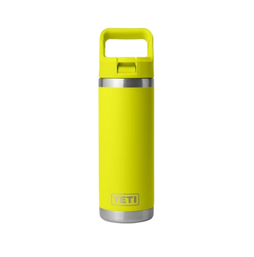 18 Oz Straw Bottle Firefly Yellow