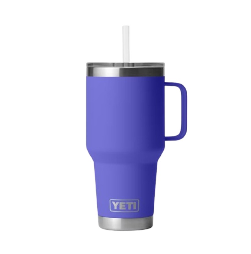 35 Oz Straw Mug Ultramarine Violet