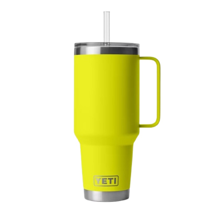 42 oz Straw Mug Firefly Yellow