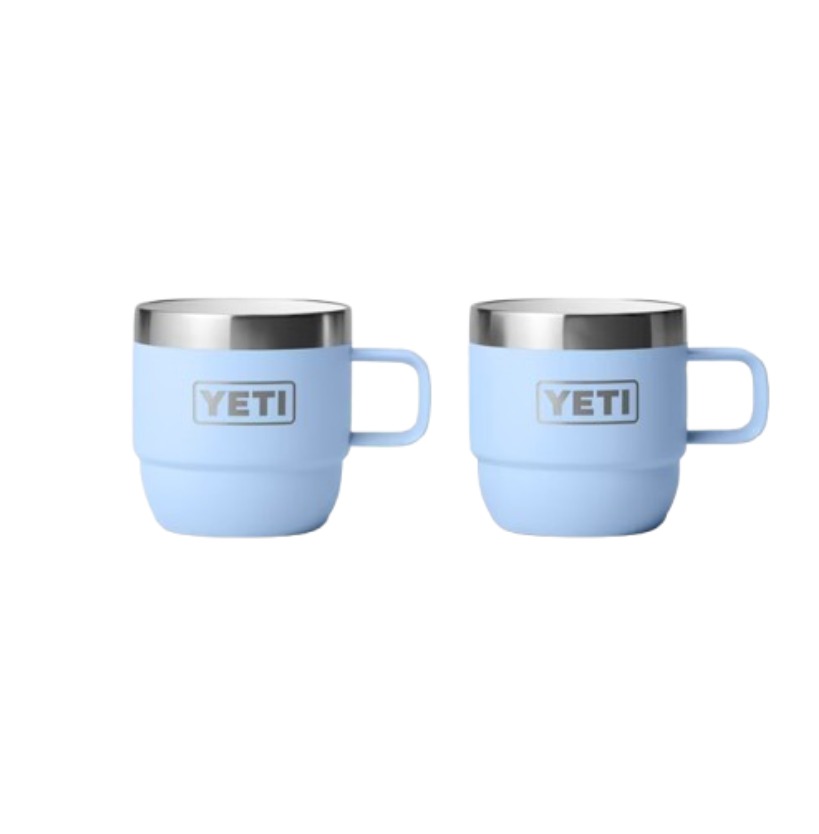 6 Oz Espresso Mug 2 Pack Big Sky Blue